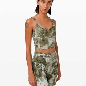 Lululemon diamond dye align tank -light sage